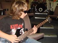 Josh rockin hard on the bass